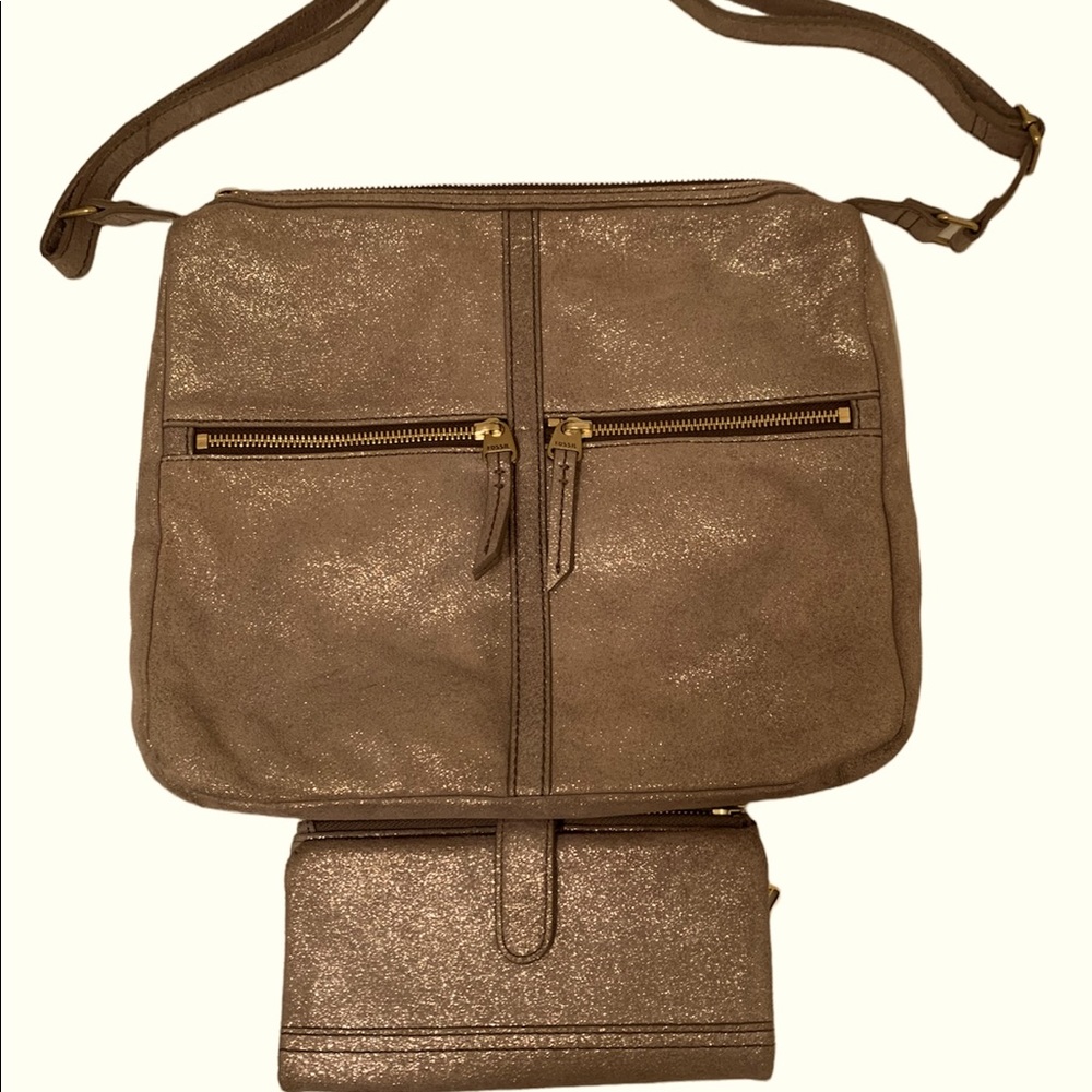 Fossil Bag + Wallet